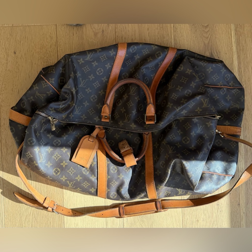 Louis Vuitton Monogram Brown Travel Bag